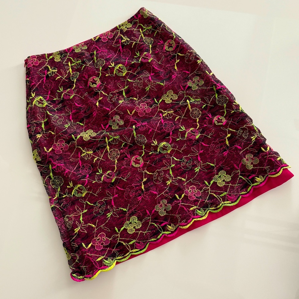 Christian Lacroix Lace Skirt